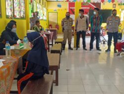 Polsek Batukliang Utara Gelar Vaksinasi Serentak Indonesia, Dihadiri Wakapolres Loteng