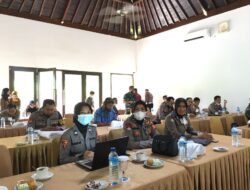 Polres Loteng Ikuti Bimtek Kepariwisataan Dalam Rangka Mendukung Perlehatan MotoGP 2022