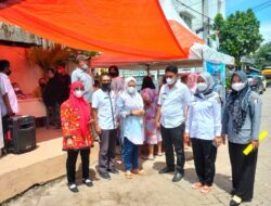 Camat Ujung Tanah Sambangi Kelurahan Tabaringan, Optimis Target Vaksinasi 100 Persen Tercapai