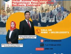 BPSDM Kemendagri Gelar ToT Pendidikan dan Pelatihan Sistem Pengawasan Pengelolaan Keuangan Desa Berbasis Elektronik