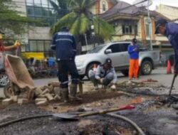 Respons Cepat Aduan Warga, Dinas PU Makassar Perbaiki Ruas Jalan Cakalang