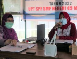 Rapat Penyusunan RKT dan RKAS untuk Alokasikan Dana Bos Tahun 2022 di UPT SPF SMPN 45 Makassar