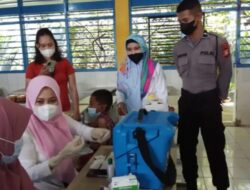 UPT SPF SDI Banta bantaeng 1 Gelar Vaksinasi, Kepsek : Percepat Herd Immunity Terhadap Covid-19 Bagi Anak