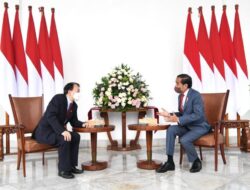 Presiden Jokowi Bertemu Pimpinan ADB di Istana Bogor