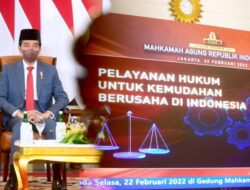 Presiden Apresiasi Langkah MA Percepat Transformasi Hukum Indonesia
