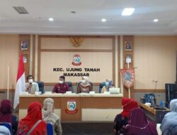 Camat Ibrahim Bersama Ketua TP-PKK Ujung Tanah Dampingi Kepala DP3A Makassar, Ini yang Dibahas