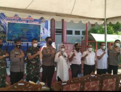 Pelaksanaan Vaksin Booster Digelar Polda Sulsel di UPT SPF SD Kompleks Bawakaraeng Makassar