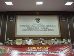 Hadiri Temu Ilmiah Nasional IKA Unhas, Wali Kota Danny Gaungkan Sombere’ Smart City