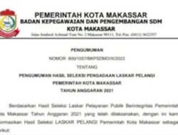 Pemkot Makassar Umumkan 12 Ribu Peserta Laskar Pelangi Lolos Seleksi