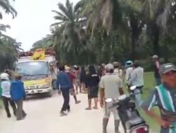 Diancam Massa, Sopir Angkut TBS Melapor ke Polisi