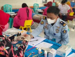 Peduli Kemanusiaan, Lapas Kelas IIB Takalar Gelar Donor Darah