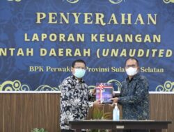 Danny Pomanto Serahkan LKPD 2021, Harap Makassar Bisa Pertahankan Nilai