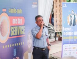 Tepati Janji Di Rakorsus, PDAM Grand Lounching Program Onde-onde