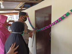 Kapolres Wajo Berikan Bantuan Peralatan Rumah Tangga Kepada Masyarakat tidak Mampu