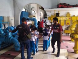 Perkenalkan Program Water Education, PDAM Kota Makassar dikunjungi Siswa SD Pertiwi