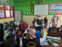 UPT SPF SDI Layang Tua 1 Makassar Gelar Vaksinasi Ke Dua Untuk Kekebalan Tubuh Bagi Pelajar