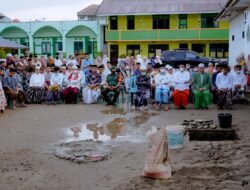 Bupati Barru Letakkan Batu Pertama Renovasi Pembangunan Masjid Besar Nurul Ittihad Pekkae