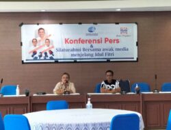 Jelang Idul Fitri, PDAM Makassar Silaturahmi dengan Awak Media