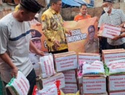 Golorong Indonesia Bersama Kadisdik Makassar Salurkan ki Bantuan Korban Kebakaran