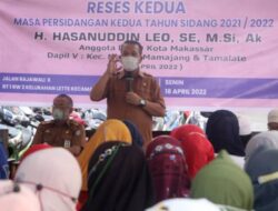 Legislator Hasanuddin Leo Serap Aspirasi Pemberdayaan UMKM Hingga Jalan Rusak