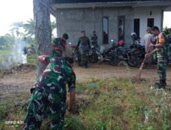 Sambut Pelaksanaan Latsitarda Elang Nusantara LXII Koramil Jajaran Kodim Mulai Berbenah