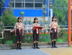 Peringati Hardiknas 2022, UPT SPF SMPN 4 Makassar Gelar Upacara dan Kenakan Baju Adat Tradisional