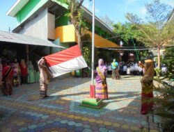 Peringati Hardiknas 2022, UPT SPF SD Inpres Hartaco Indah Makassar Gelar Upacara