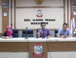 Camat Ujung Tanah Didampingi Ketua TP-PKK, Sekcam Pimpin Rakor Bersama Jajaran Bahas Pengembangan Wisata Lorong