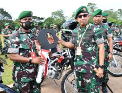 Serahkan Ranmor Babinsa Kepada Para Dandim, Ini Pesan Pangdam Hasanuddin