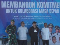 Buka Orientasi Kedisiplinan, Direktur Utama PDAM Kota Makassar, semangati Pegawai Kontrak.
