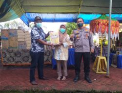 Tekan Penularan Covid-19, Polsek Marbo Bersinergi dengan Pemdes Bontomanai Gelar Vaksinasi Massal