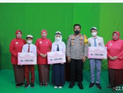 HUT ke 42 YKB, Ibu-ibu Bhayangkari Wilayah NTB melaksanakan Tasyakuran