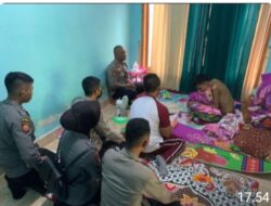 Bentuk Kepedulian Dan Kemanusiaan, Kasat Samapta Polres Loteng Kunjungi Anak Yatim Piatu Penderita Sakit Jantung*