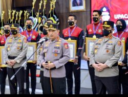 Kapolri Berikan Penghargaan ke Atlet Polri yang Sumbang Medali untuk Indonesia di Sea Games