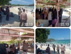 Antisipasi Gangguan Kamtibmas Ditempat Wisata, Polsek Pujut Lakukan Patroli Dan Pengamanan*