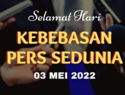 Dinas PU Makassar Ucapkan Selamat Hari Kebebasan Pers Sedunia