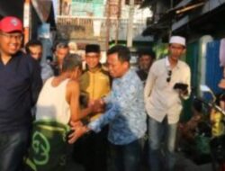 Didampingi Sekcam, Camat Tallo Serahkan Bantuan Untuk Korban Bencana Kebakaran di Suangga