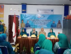 Wakil Ketua TP PKK Kecamatan Ujung Tanah Gelar Pelantikan dan Pengukuhan di Kelurahan Tabaringan