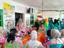 Ketua TP PKK Kecamatan Ujung Tanah Terima Kunjungan Tim Penilai Posyandu terintegrasi