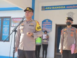 Pimpin Serpas Pengamanan Pilkades Serentak 2022, Ini Pesan Kapolres Pasangkayu