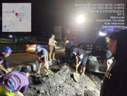 Dini Hari, Beni Iskandar sambangi Petugasnya dilapangan