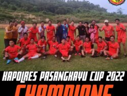 KRESNA FC KELUAR SEBAGAI JUARA KAPOLRES CUP TAHUN 2022