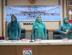 Pertemuan Bulanan Tim Penggerak PKK Kecamatan Ujung Tanah Tahun 2022