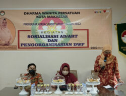 DWP Kota Makassar Berkunjung Ke DWP PU, Bahas Sosialisasi AD/ART