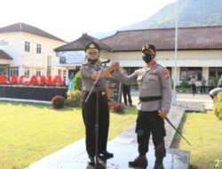 Kapolres AKBP Heru Pimpin Upacara Korps Raport Kenaikan Pangkat Bertepatan Hari Lahir Pancasila