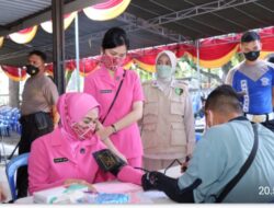 Sambut Hari Bhayangkara ke-76, Polres Loteng Menggelar Bakti Kesehatan Untuk Kemanusiaan*