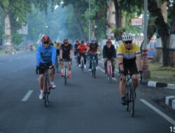 Rangkaian kegiatan HUT Bhayangkara ke 76, Kapolda NTB Gelar Sepeda Santai Bersama