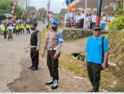 Polsek Batukliang Utara Melakukan Pengamanan Pawai Taruf STK ke – XVII Tingkat Kecamatan*