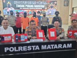Prestasi Sat Narkoba Polresta Mataram Berhasil Gagalkan Satu Kilo Gram Sabu Di Lombok