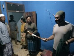 Tebas Pacar Mantan Istri, Seorang Warga Desa Landah Diamankan Polsek Praya Timur*